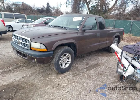 2004 Dodge Dakota Sport z USA, uszkodzony, nr VIN 1D7GL32KX4S698266